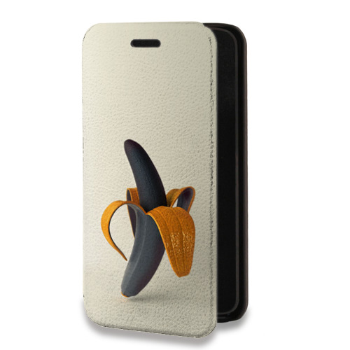Дизайнерский горизонтальный чехол-книжка для Huawei Y5p Черное золото