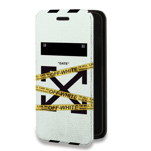 Дизайнерский горизонтальный чехол-книжка для Iphone 14 Pro Хайп и мода
