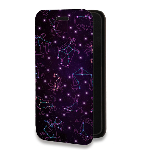 Дизайнерский горизонтальный чехол-книжка для Iphone 12 Pro Max Созвездия