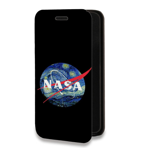 Дизайнерский горизонтальный чехол-книжка для Samsung Galaxy S10 Lite NASA