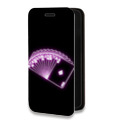 Дизайнерский горизонтальный чехол-книжка для Samsung Galaxy S10 Lite Неоновые образы
