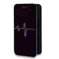Дизайнерский горизонтальный чехол-книжка для Iphone 11 Pro Max Неоновые образы