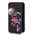 Дизайнерский горизонтальный чехол-книжка для Iphone 11 Супер стиль