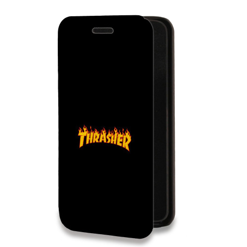 Дизайнерский горизонтальный чехол-книжка для Iphone 11 Pro Max Скейтер стиль