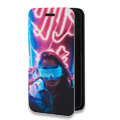 Дизайнерский горизонтальный чехол-книжка для Samsung Galaxy S10 Cyberpunk 2077