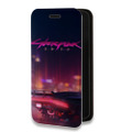 Дизайнерский горизонтальный чехол-книжка для Samsung Galaxy S10 Lite Cyberpunk 2077