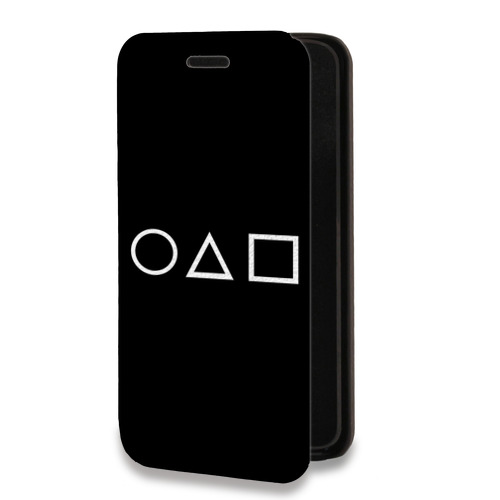 Дизайнерский горизонтальный чехол-книжка для Alcatel One Touch Idol 2 mini Игра в кальмара