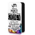 Дизайнерский горизонтальный чехол-книжка для Samsung Galaxy S20 FE Городские символы