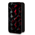 Дизайнерский горизонтальный чехол-книжка для Xiaomi RedMi 9 Абстракция