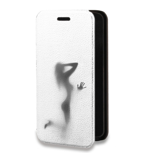 Дизайнерский горизонтальный чехол-книжка для Samsung Galaxy A12 Силуэт