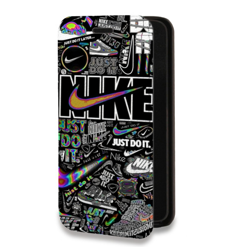 Дизайнерский горизонтальный чехол-книжка для Google Pixel 6 Найк