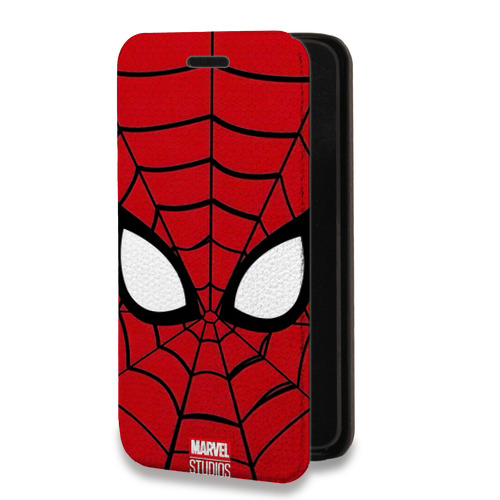 Дизайнерский горизонтальный чехол-книжка для Google Pixel 6 человек паук spiderman