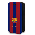 Дизайнерский горизонтальный чехол-книжка для Iphone 13 Барселона Barcelona