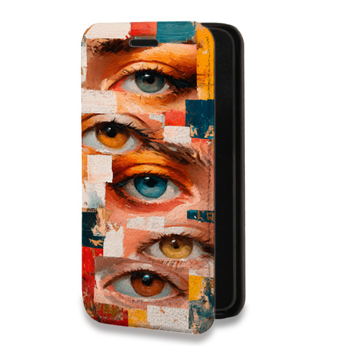 Дизайнерский горизонтальный чехол-книжка для Google Pixel 6 Модный принт