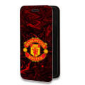 Дизайнерский горизонтальный чехол-книжка для Iphone 11 Manchester United