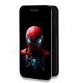 Дизайнерский горизонтальный чехол-книжка для TCL 10L Spiderman Человек паук