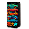 Дизайнерский горизонтальный чехол-книжка для Xiaomi Mi9 SE машины тачки