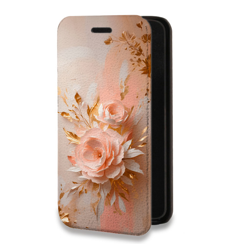 Дизайнерский горизонтальный чехол-книжка для Iphone 11 женский