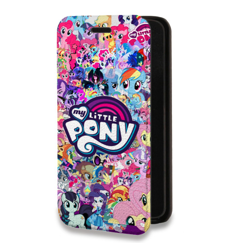 Дизайнерский горизонтальный чехол-книжка для Iphone 11 My little pony Дружба чудо