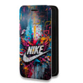 Дизайнерский горизонтальный чехол-книжка для Iphone 11 Nike Найк