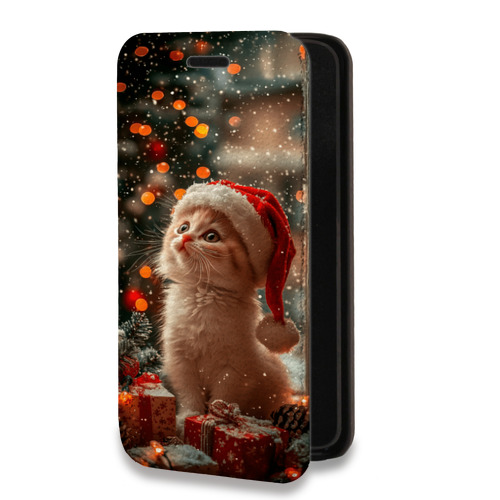 Дизайнерский горизонтальный чехол-книжка для Iphone 11 Новый год