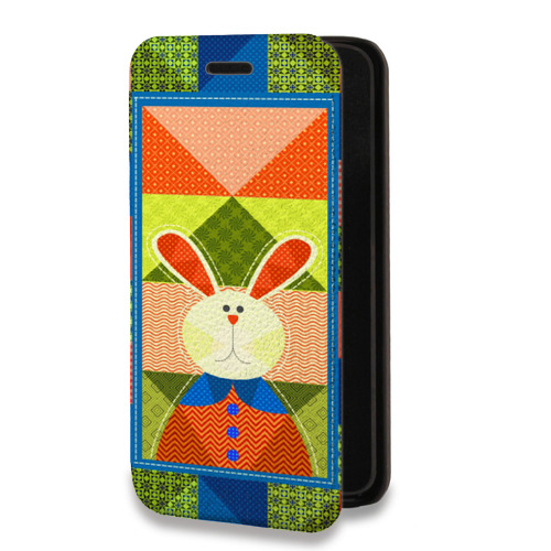 Дизайнерский горизонтальный чехол-книжка для Xiaomi Mi 11 Пасхальные кролики