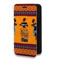 Дизайнерский горизонтальный чехол-книжка для Xiaomi Mi 11 Африканские танцы