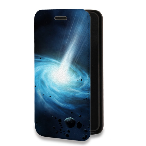 Дизайнерский горизонтальный чехол-книжка для Huawei P40 Pro Астероиды