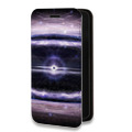 Дизайнерский горизонтальный чехол-книжка для Iphone 7 Plus / 8 Plus Вселенная