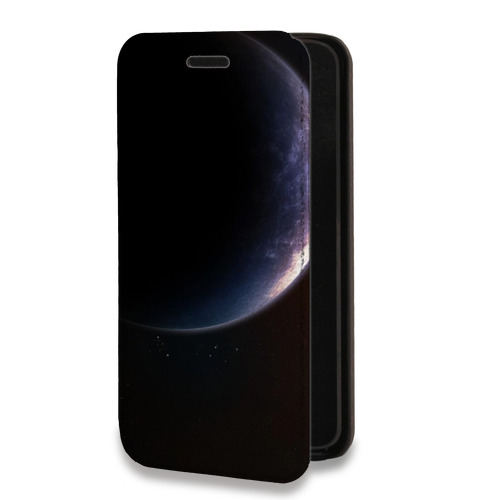 Дизайнерский горизонтальный чехол-книжка для Huawei Honor 50 Lite Вселенная
