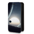 Дизайнерский горизонтальный чехол-книжка для OnePlus 8T Вселенная