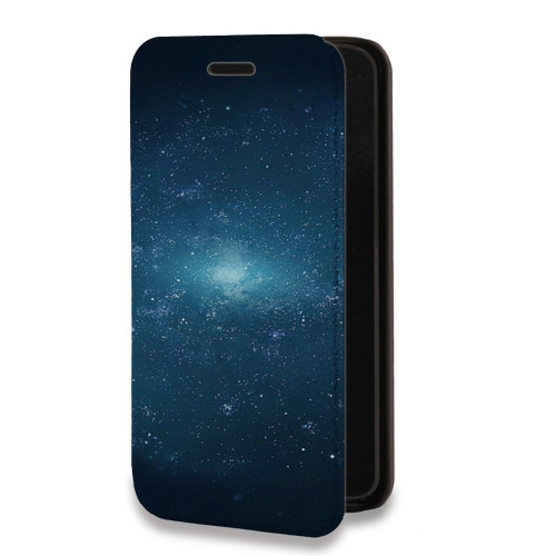 Дизайнерский горизонтальный чехол-книжка для Iphone Xs Max Вселенная