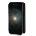 Дизайнерский горизонтальный чехол-книжка для Iphone 14 Вселенная