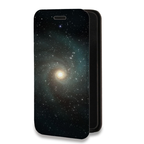 Дизайнерский горизонтальный чехол-книжка для Iphone 11 Вселенная