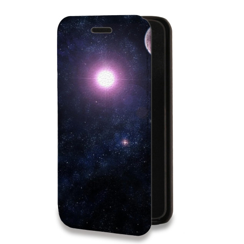 Дизайнерский горизонтальный чехол-книжка для Realme C11 (2021) Галактика