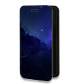 Дизайнерский горизонтальный чехол-книжка для Samsung Galaxy A52 Галактика