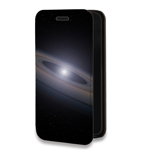 Дизайнерский горизонтальный чехол-книжка для Realme 7 Pro Галактика
