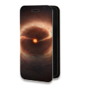Дизайнерский горизонтальный чехол-книжка для Samsung Galaxy S10 Lite Звезды