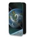 Дизайнерский горизонтальный чехол-книжка для Iphone 11 Pro Земля