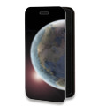 Дизайнерский горизонтальный чехол-книжка для Samsung Galaxy A50 Земля