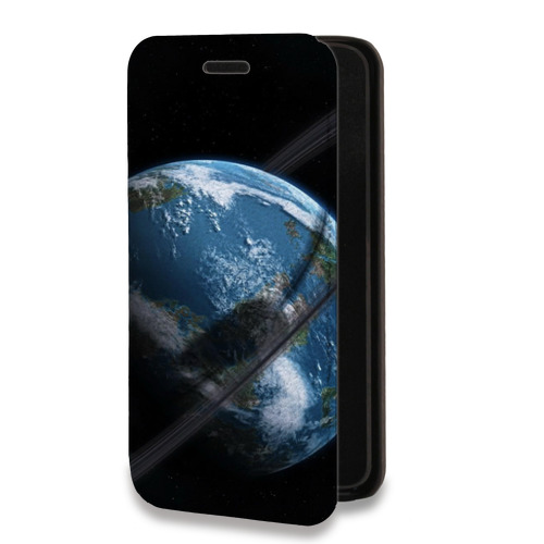 Дизайнерский горизонтальный чехол-книжка для Samsung Galaxy S10 Lite Земля