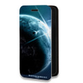 Дизайнерский горизонтальный чехол-книжка для Samsung Galaxy A50 Земля