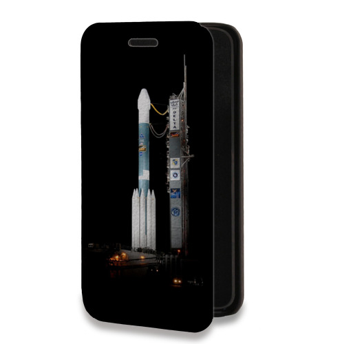 Дизайнерский горизонтальный чехол-книжка для Nokia 2.3 Космодром