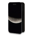 Дизайнерский горизонтальный чехол-книжка для Iphone 7 Луна