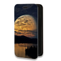 Дизайнерский горизонтальный чехол-книжка для Samsung Galaxy S10 Луна
