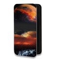 Дизайнерский горизонтальный чехол-книжка для Samsung Galaxy A50 Астероид