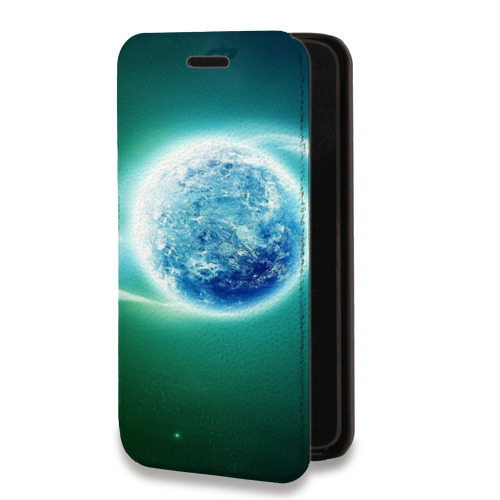 Дизайнерский горизонтальный чехол-книжка для Iphone 11 Pro Планеты