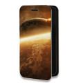 Дизайнерский горизонтальный чехол-книжка для OnePlus 8T Планеты