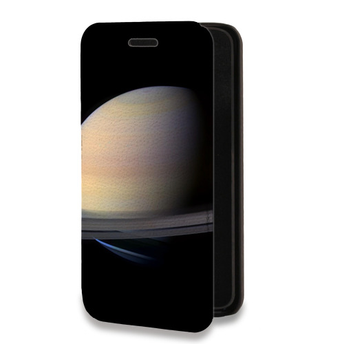 Дизайнерский горизонтальный чехол-книжка для Huawei Honor 10i Сатурн