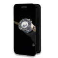 Дизайнерский горизонтальный чехол-книжка для Iphone 14 Pro Max Орбита